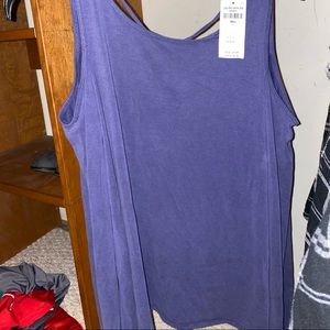 a shoulder-less blouse! with a open zig zag back!